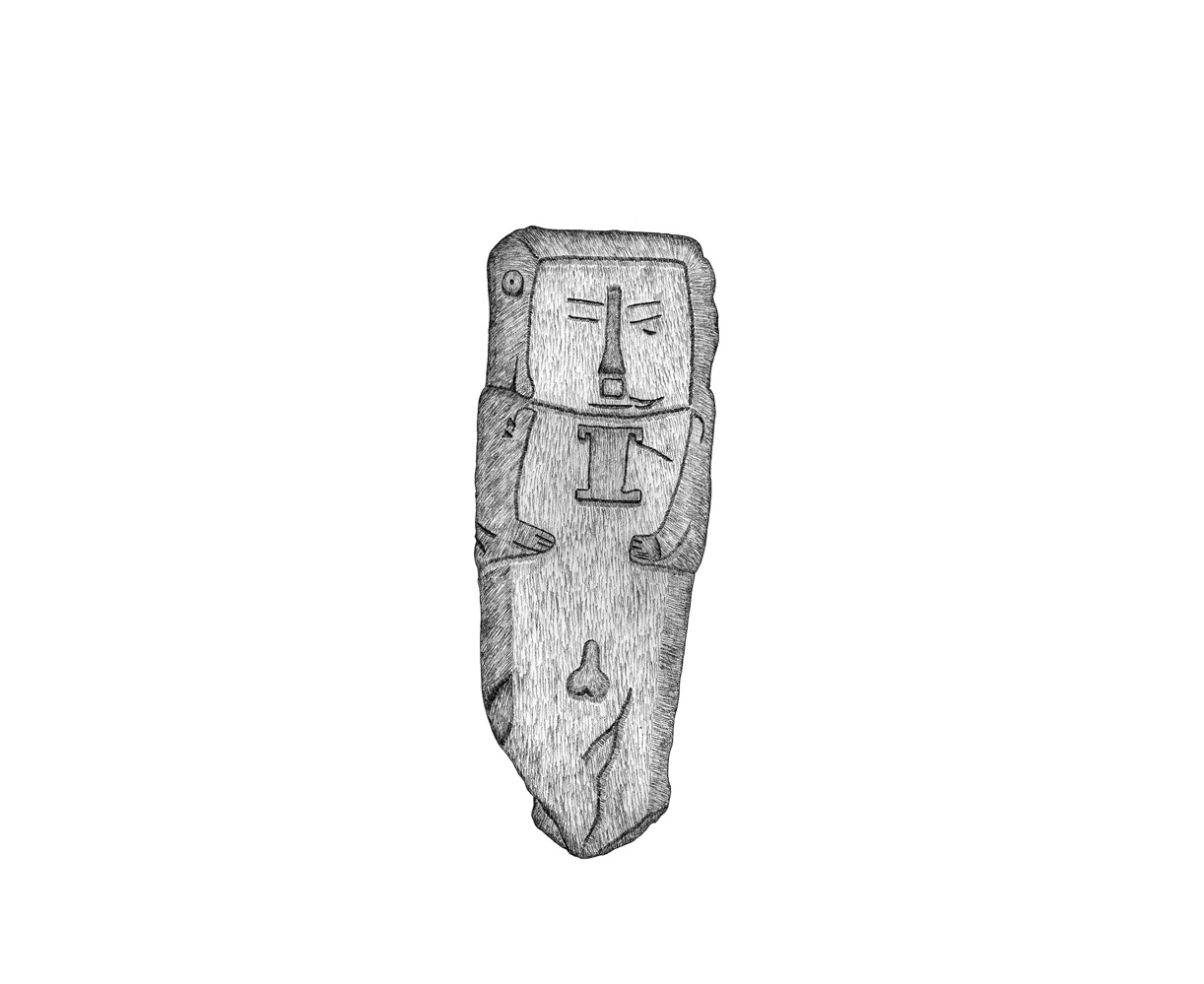 1_ti27 Tierradentro - Piedras de origen desconocido